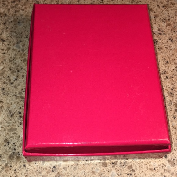 Nine West NEW box Teal green blue inlaid earring necklace Silvertone gift set - Picture 8 of 17